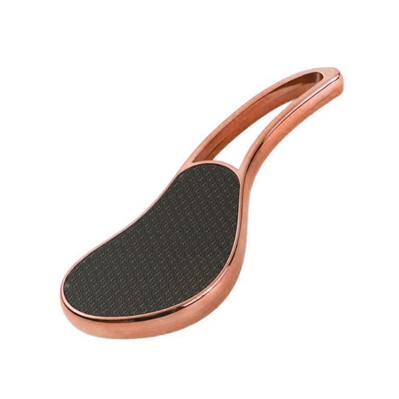Foot file for removing calluses, foot scrubber, foot scraper for removing dead skin on heels.